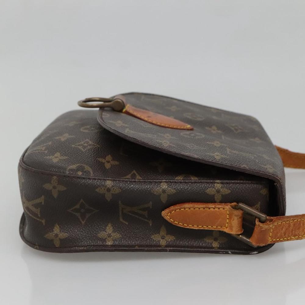 LOUIS VUITTON Monogram Saint Cloud GM Shoulder Bag M51242 LV Auth 140052 - Picture 4 of 16